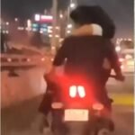 Video: Bengaluru Man Apprehended for Riding Bike with Woman on His Lap